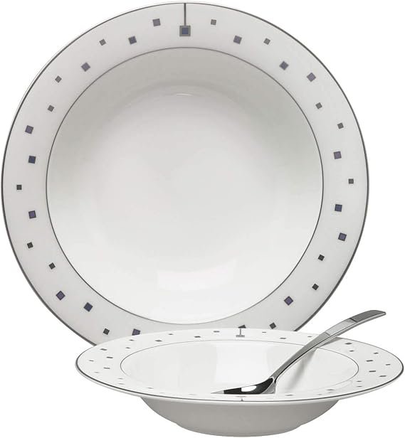 61owGcx38RL._AC_SX569_.jpg Virtu Rimmed Pasta Bowl 270Mm - Image 1