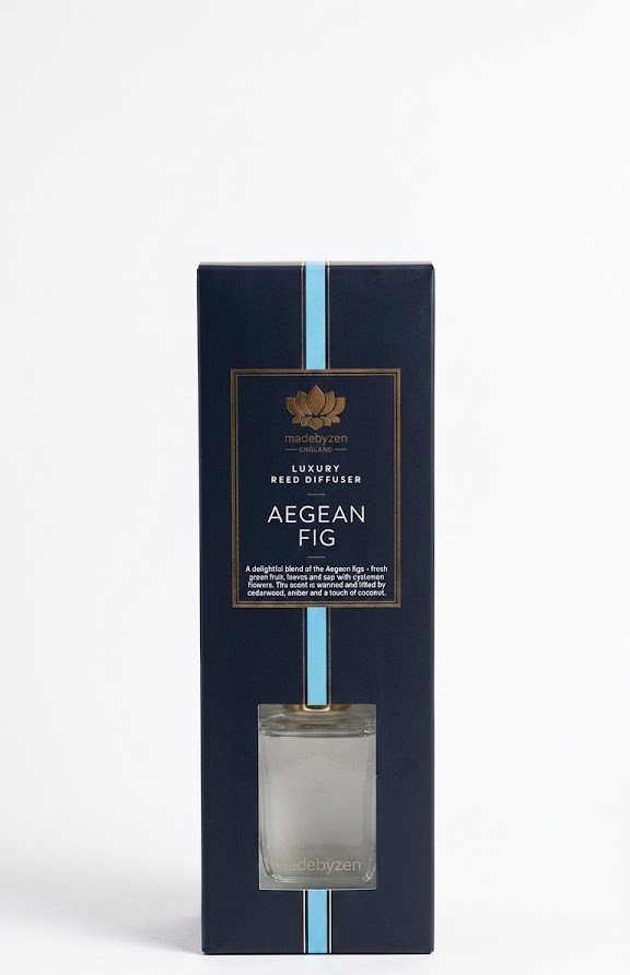 Signature Aegean reed diffuser set Signature Aegean reed diffuser set for luxury home fragrance in Lagos, Nigeria