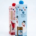 100ml Snowman Pom Pom reed diffuser in Roasted Vanilla scent for festive home fragrance in Lagos, Nigeria
