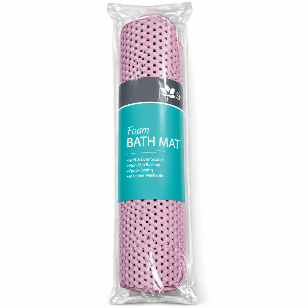 Sienna Valley foam bath mat soft anti‑slip bathroom rug for home décor in Lagos, Nigeria