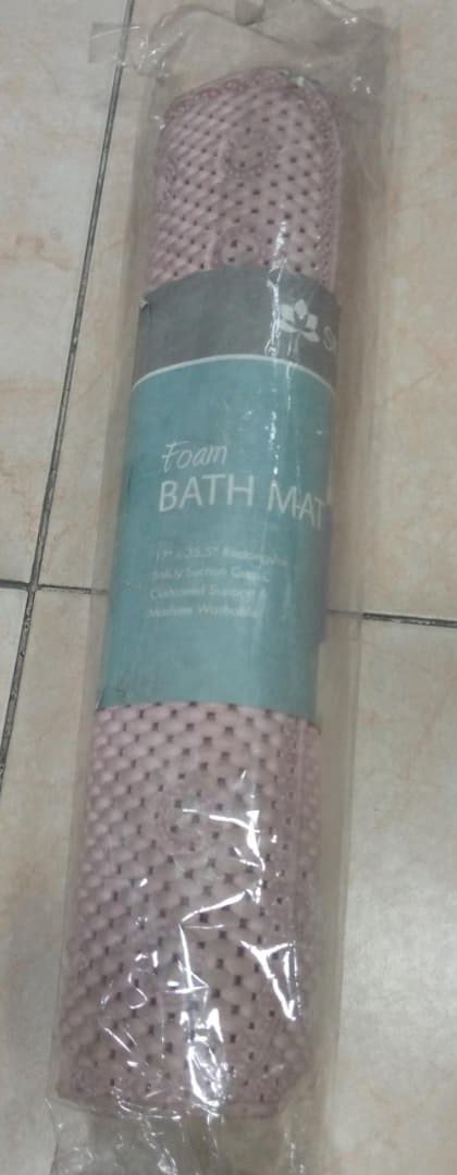 66518301336 Sienna Valley Foam Bath Mat 47671 - Image 1