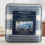 Nautica home king duvet set cotton bedding with pillow shams modern design Lagos Nigeria