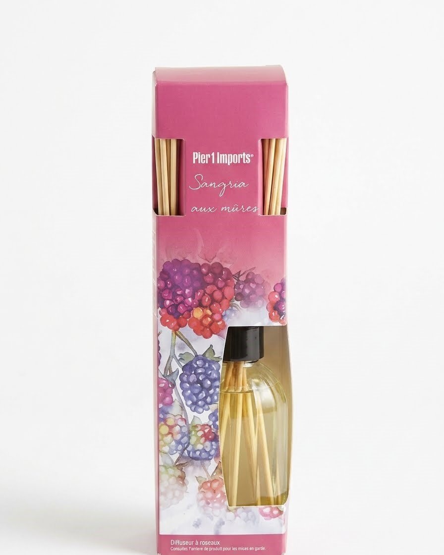 Blackberry sangria reed diffuser with fruity scent and elegant bottle Blackberry sangria reed diffuser with fruity scent and elegant bottle for home in Lagos, Nigeria