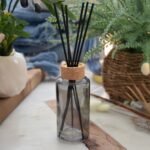 200Ml Tall Round Reed Diffuser With Cork