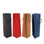 Paper Wine Bags 10X10X35Cm