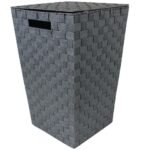 Large Rect Laundry Basket -Black