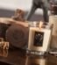 Vellutier Olibanum small scented candle in glass jar with wooden lid for aromatherapy in Lagos, Nigeria. for home fragrance in Lagos, Nigeria.