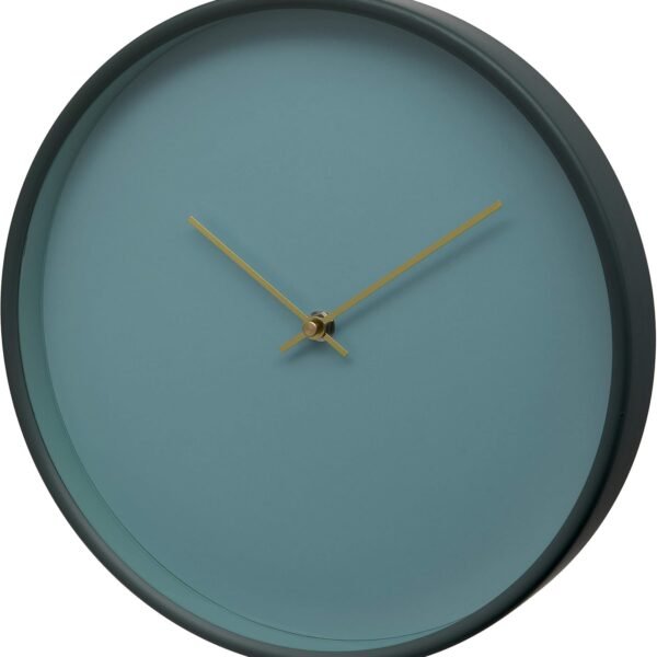 Unity Bristol wall clock with transparent dial and gold hands for modern home décor in Lagos, Nigeria
