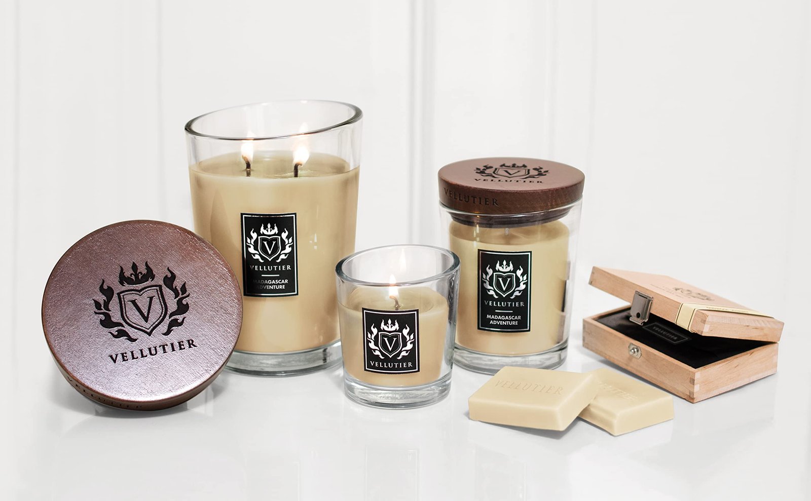71dUQvHN9nL.jpg Vellutier Large Candle- Madagascar Adventure - Image 1