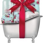 Winter In Venice Vintage Cotton Tub Bath Gift Set