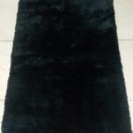 Fino Black Microfibre Bath Mat