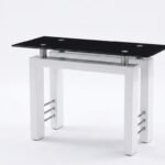 Metro TV console table high gloss white modern media unit with storage Lagos Nigeria