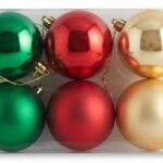 6cm decorative balls set of 6 assorted colors for vase and table décor in Lagos, Nigeria