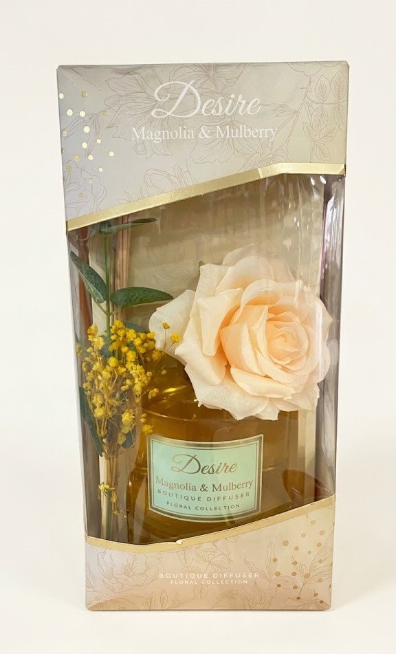 Large 500ml Desire Magnolia floral reed diffuser with decorative reeds for luxury home aroma in Lagos, Nigeria Large 500ml Desire Magnolia floral reed diffuser with decorative reeds for luxury home aroma in Lagos, Nigeria