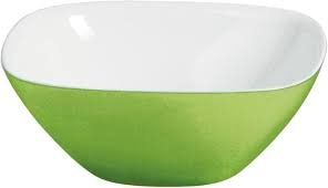 8008392128205 Two-Tone Salad Bowl Cm 25 Vintage - Image 1