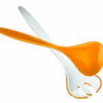 Two-Tone Salad Servers Vintage