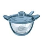 Parm.Server/Preserve Jar/Sugar Bowl W/Spn 32976