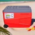 Husky Wheels Ice Box Cooler