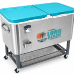 Large 100 litre roller drinks cooler with wheels for outdoor parties and events in Lagos, Nigeria