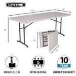 6 Fold In Half Garden Table