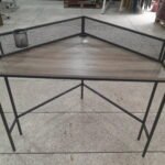 42 Industrial Corner Desk-Grey