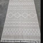 Art Bella Collection Rug 5Ftx7Ft Brown