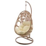 Bologna Wicker Hang Chair Outdoor Dia 95X195Cm-Natural