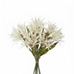 Lilium spider crema artificial bulb and flower arrangement for décor in Lagos, Nigeria