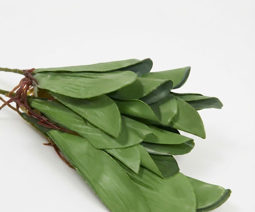 Realistic green Orquidea Verdex mini artificial orchid stem for tropical home décor in Lagos, Nigeria