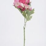 Vibrant fuschia pink artificial peony flower stem for elegant home and event décor in Lagos, Nigeria