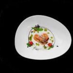 Alar Frankfurt Serving Platter Porcelain 15X13 Cm