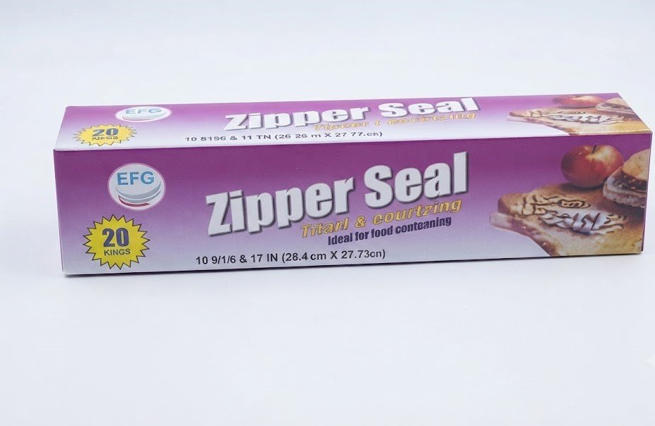 25×20 grip slider food bag with zipper seal 25×20 grip slider food bag with zipper seal for secure food storage in Lagos, Nigeria