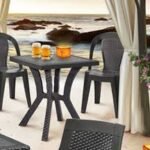 Holiday Garden Chair - Furniture Gray/Black Colour