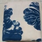 Fleece Blanket Autumn Sense Blue Leaves Throw
