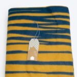 Soft dark blue fleece blanket with oblique line patterns for cozy home decor in Lagos, Nigeria