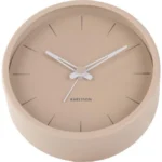 Alarm Clock Lure Small Sand Brown D.9Cm H.3Cm