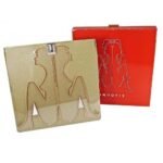 Transparent Lady Figure Candle Holder