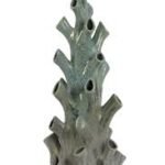 Vase Deco 5X41 Cm Korali Ceramics Green