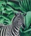 Zebra print cotton rug 60x90cm decorative floor mat for living room, bedroom, and home décor in Lagos, Nigeria