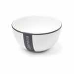 White 10cm Ecology Bistro bone china rice bowl for luxury dining and kitchen use in Lagos, Nigeria