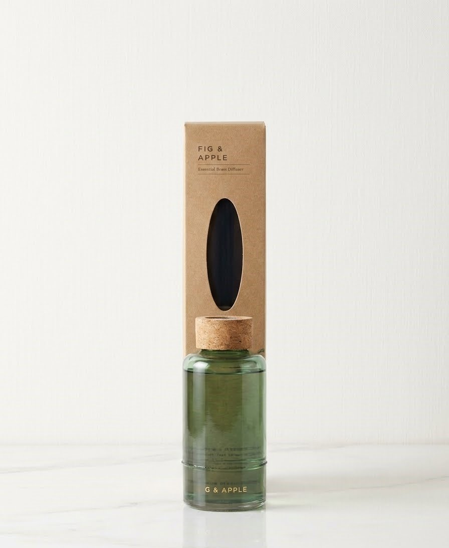 Candle Light Fig & Apple Reed Diffuser 250ml Luxury Home Fragrance Candle Light 250ml Fig Apple reed diffuser bottle for home fragrance in Lagos Nigeria