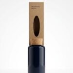 Candlelight 200ml Midnight Musk reed diffuser in a tall round glass bottle for luxury home scenting in Lagos, Nigeria