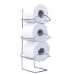 Sabichi 3 Tier Toilet Roll Holder Chrome Plated