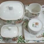 Mikasa 9Pc Bone China Tea Set