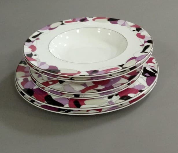 A2118105 Mikasa 41P Bone China Din/Set Dinner Plates Set - Image 1