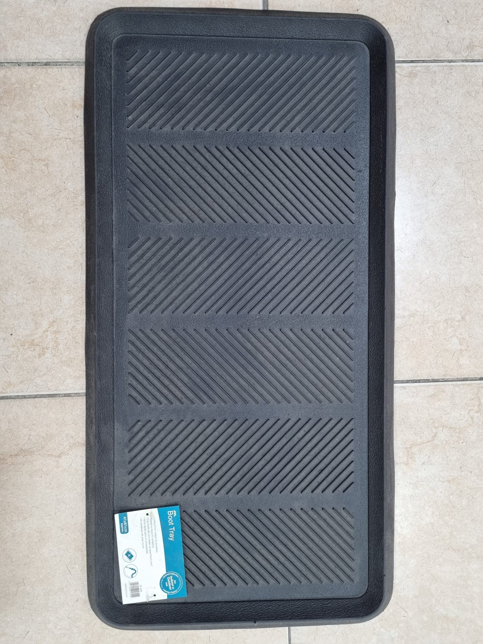 All-purpose rubber door mat with non-slip backing for entrance and outdoor use in Lagos, Nigeria All-Purpose Rubber Door Mat – Durable Non-Slip Entrance Floor Mat - Image 1