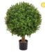 Pair of 40 cm UV artificial topiary buxus balls for home or office décor in Lagos, Nigeria