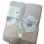 Pnk Terry Blanket W/Tass