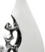 49cm white silver tall vase decorative floral accent for home décor in Lagos, Nigeria