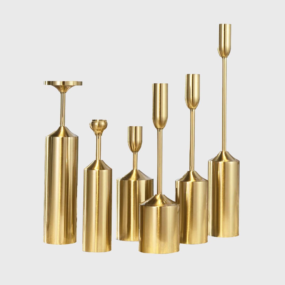 CandleStick1150.jpg Iron Candle Holder - Image 1